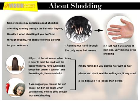 shedding    prevent