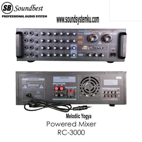 Ampli Mixer Soundbest Rc Grosir Audio Perlengkapan Sound System