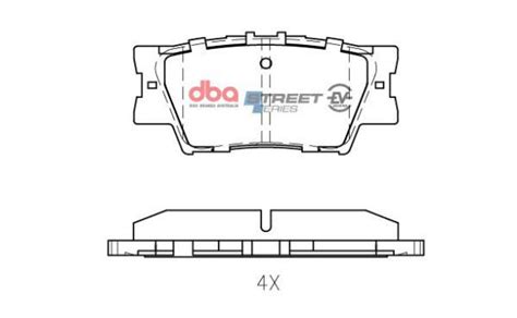 Rear Street Series Ev Brake Pads Db1832ssev Disc Brakes Australia