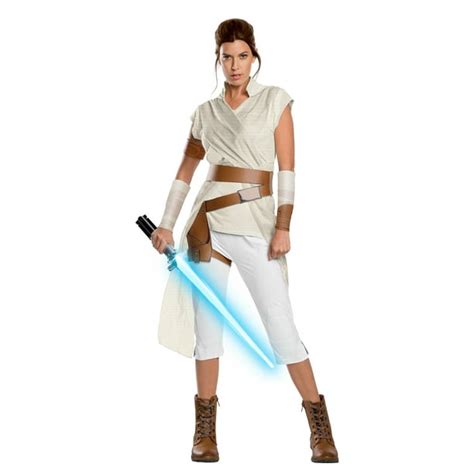 Womens Deluxe Rey Star Wars The Rise Of Skywalker Costume