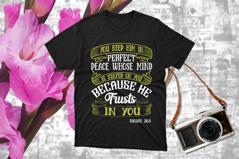 Bible Verse T Shirt Design Template Graphic By Graphicyes Creative