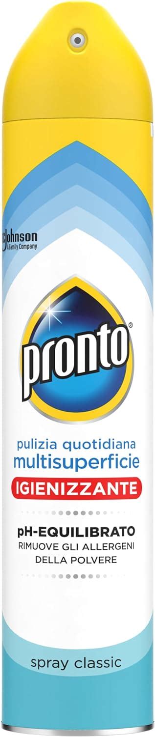 Pronto Spray Multisuperficie Igienizzante Formula Con Ph Equilibrato