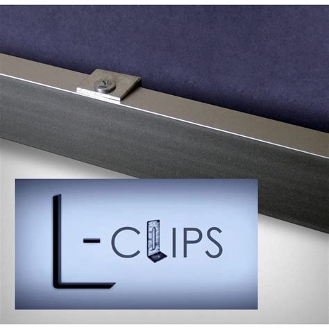 ﻿l Clip Hanging System L Clips Mounting Hardware Accessories Shop