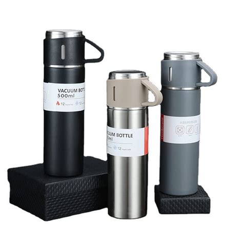 Multicolor Stainless Steel Vacuum Flask With Cup Ml For Home