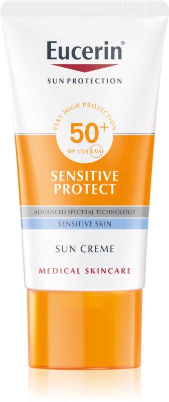 Eucerin Sun Sensitive Protect crème protectrice visage SPF 50 notino be