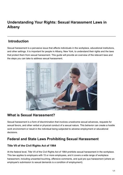 Ppt Understanding Your Rights Sexual Harassment Laws In Albany Powerpoint Presentation Id