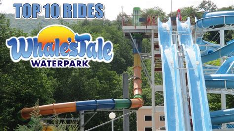 Top Rides At Whale S Tale Water Park Youtube