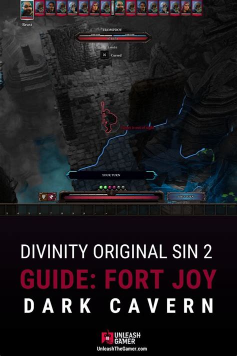 Divinity Original Sin 2 Guide Fort Joy Dark Cavern Unleash The