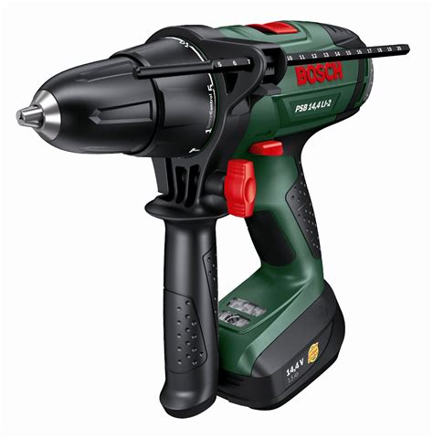 Cordless Drills Cordless Combi Hammer Drill Lithium Ion Bosch Psb