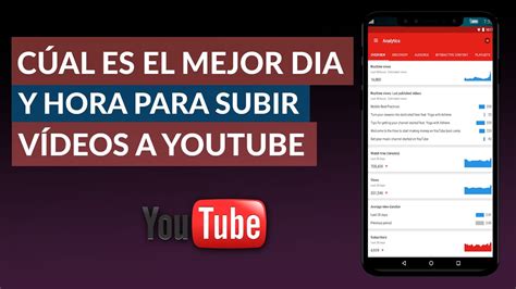 Cuál es el Mejor día y Hora Para Subir Videos a YouTube YouTube