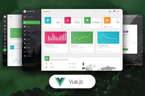 Vue Material Dashboard Pro Made With Vuejs