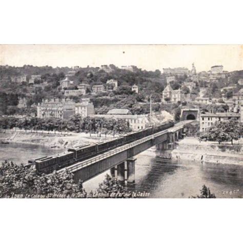 Antique LYON Le Coteau Saint Irenée et le Monchemin Bridge Postcards eBay