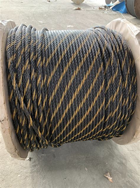 X S Fc Iwrc Steel Wire Rope Ungalvanized With One Strand Color