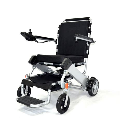 China Lithium Battery Folding Aluminium Powered Wheelchair for Travel ...