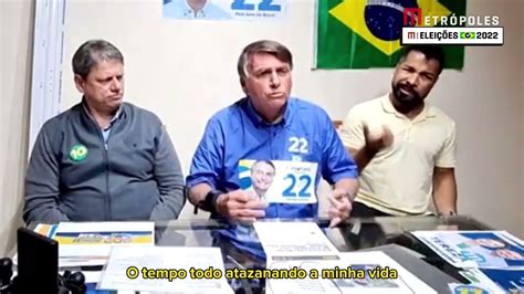 Bolsonaro Volta A Acusar Moraes De Vazar Informações Sobre Quebra De