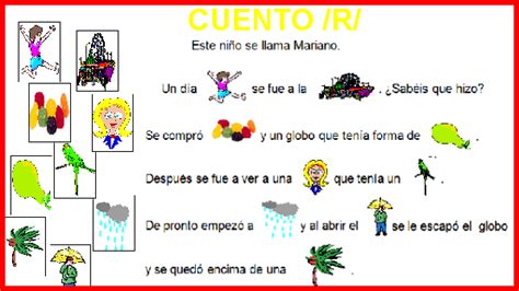 AudiciÓn Y Lenguaje Material ReeducaciÓn Fonema R Simple