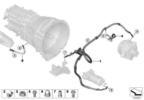 Original BMW 12429470509 SUPER Kabel Generator Anlasser Online Kaufen