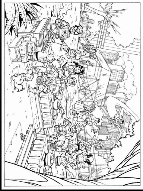 Super Hero Squad coloring pages