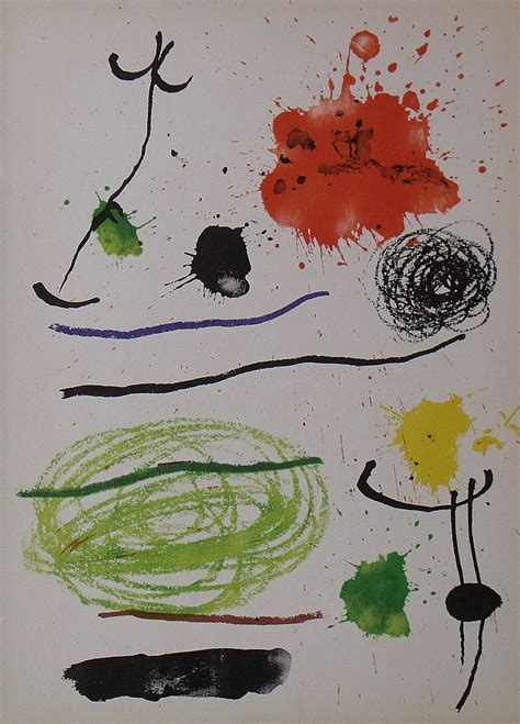 Joan Miro Recent Unpublished Work Gaspar Room Barcelona No