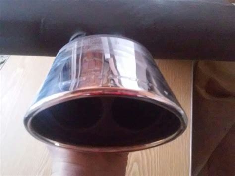 Вихлопная труба со спортивной насадкой на сеат леон 99-2005 на SEAT ...