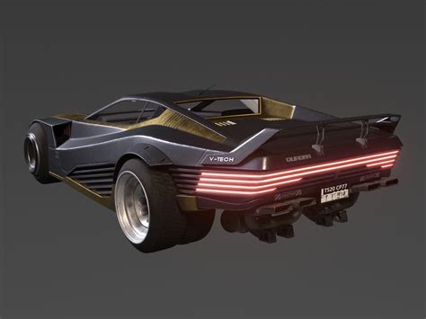 Quadra V Tech From Cyberpunk 2077 3d Model Cgtrader