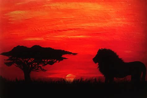 Disneys Lion King Painting - Etsy