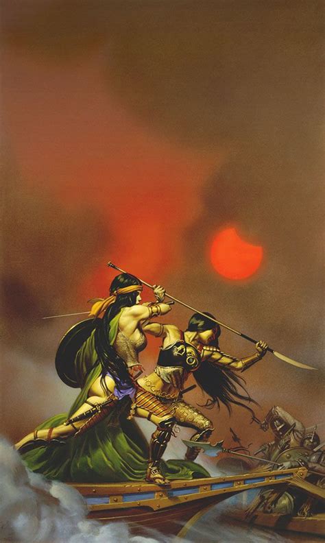 Michael Whelan Amazons 2 Fantasy Art Fantasy Artist 70s Sci Fi Art