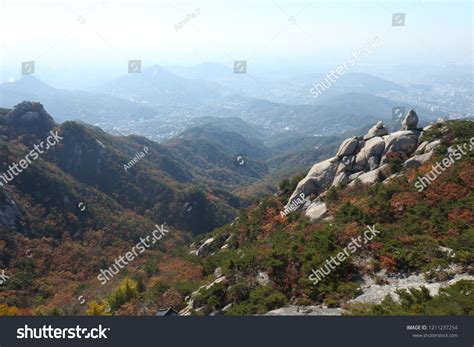 View Bukhan Mountain Summit Korea Stock Photo 1211237254 Shutterstock