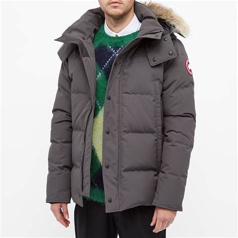 Canada Goose Wyndham Parka Graphite End Us