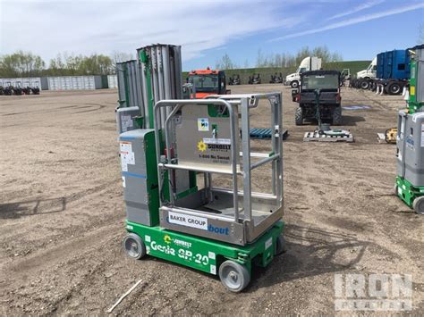 2018 Genie GR 20 Electric Vertical Mast Lift In Medford Minnesota