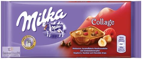 Milka Collage Raspberry