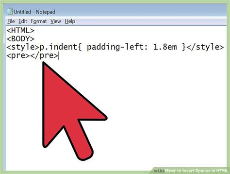 3 Ways To Insert Spaces In HTML WikiHow