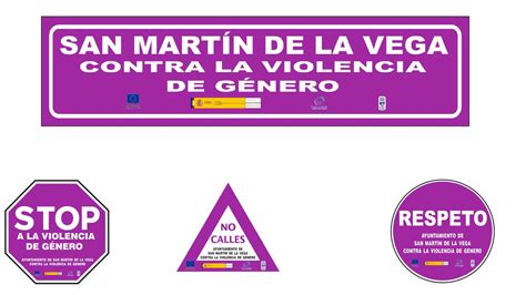 San Martín De La Vega Instala Señales Contra La Violencia De Género