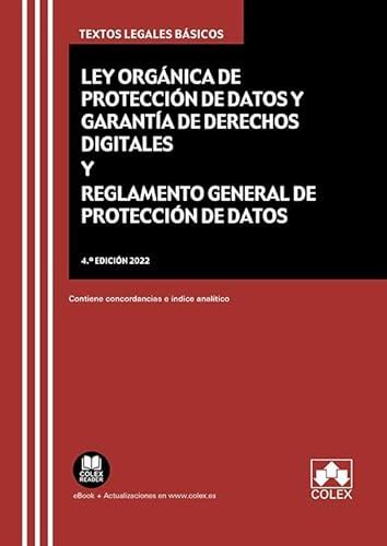 9788413595504 Código LOPD GDD y RGPD Ley Orgánica de Protección de