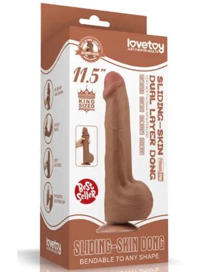 Derisi Hareketli Ultra Yumuşak Dildo 29 cm Mahrem Shop Sex Shop