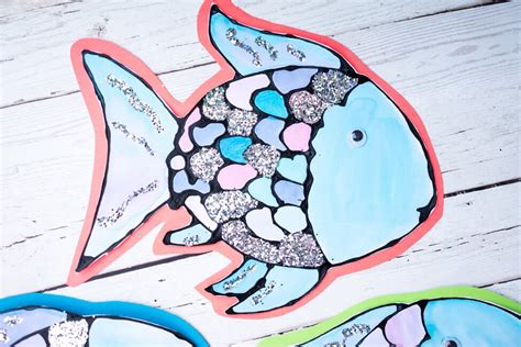 Printable Rainbow Fish Craft