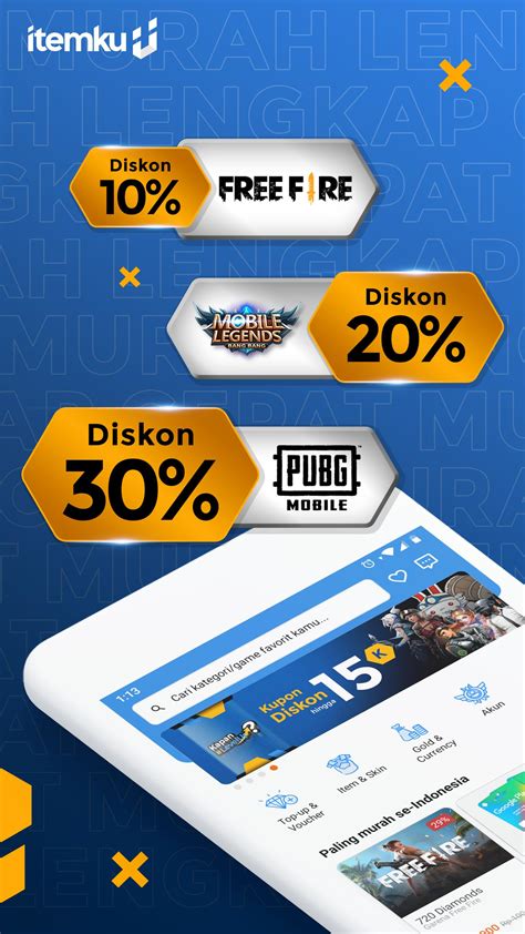 Itemku Top Up Game Termurah Se Indonesia Mestore 앱