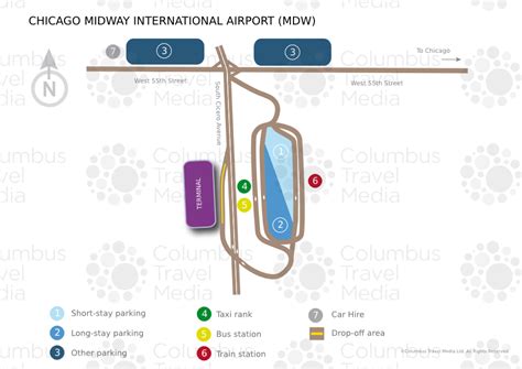 Midway Airport Concourse Map