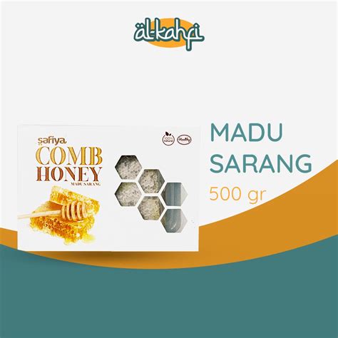 Jual Madu Sarang Safiya 500 Gram Madu Murni Asli Malifera Shopee