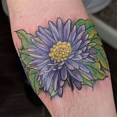 Top 53 Best Aster Flower Tattoo Ideas 2021 Inspiration Guide Artofit