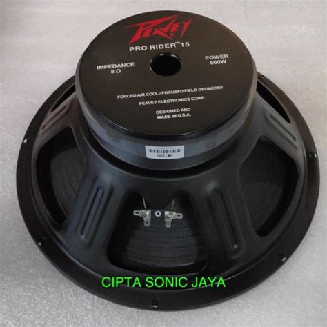 Jual Speaker 15 Inch Peavey Pro Rider Body Kaleng VC 3 Inch Tipe DM1500