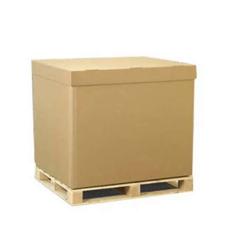 Double Wall 5 Ply Rectangle Plain Heavy Duty Corrugated Box For