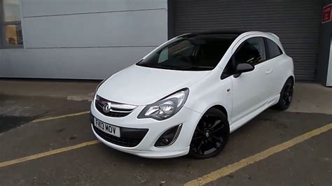 2013 13 Vauxhall Corsa 12 16v Limited Edition 3dr In White Youtube