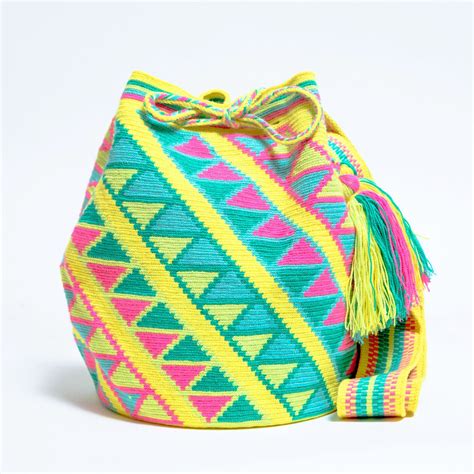 Limited Edition Wayuu Bag Tapiz De Ganchillo Crochet Tapiz Mochilas