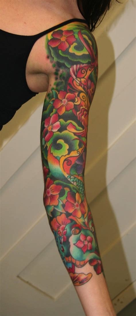 cewe seksi model: Fantastic Full Arm Tattoo Designs For 2011-12