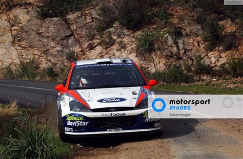 Colin Mcrae Gbr And Co Driver Nicky Grist Gbr Ford Focus Rs Wrc On