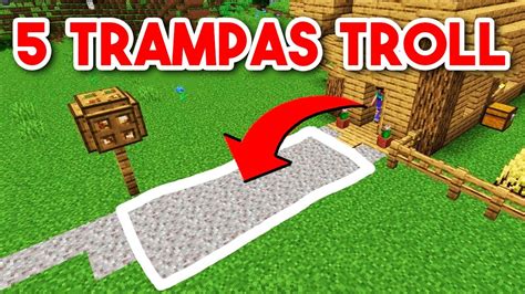 5 Trampas TROLL Para VENGARSE De Los COMPAS En MINECRAFT MAPA TROLL