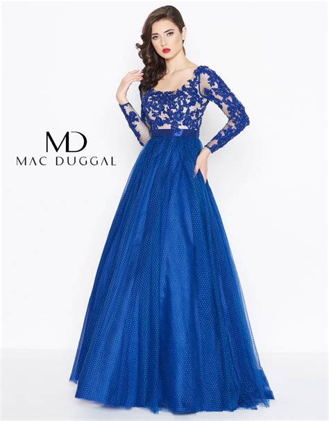 65841r Mac Duggal Ball Gown Embellished Gown Strapless Dress