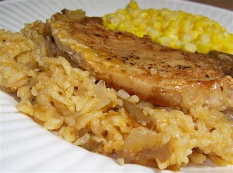 Simply Oven Baked Pork Chops And Rice Recipe