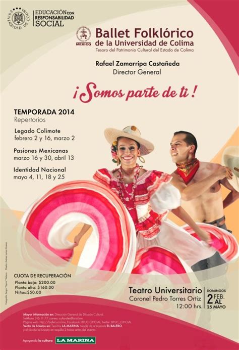 Ballet Folkl Rico De La Universidad De Colima Universidad De Colima